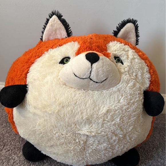SQUISHABLE Orange Red Fox Large Plush Pillow Stuffed Animal 15" Huggable - Picture 2 of 9